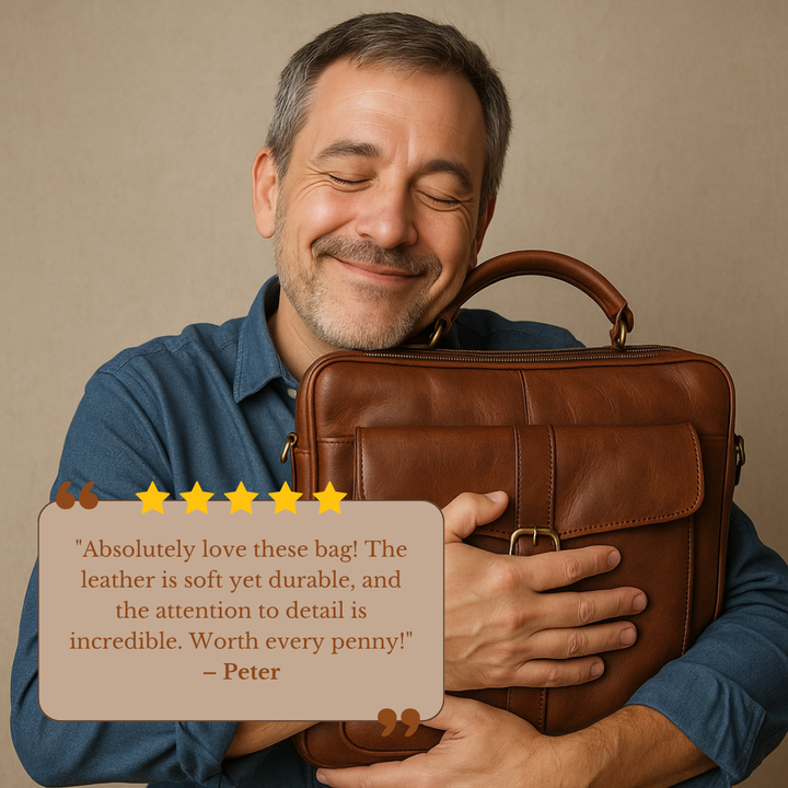 Denver | Minimalist Leather Belt Pouch for Men on the Go
