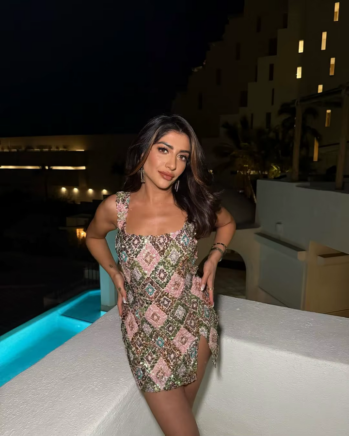 Madeline - Sequin Heartthrob Mini Dress