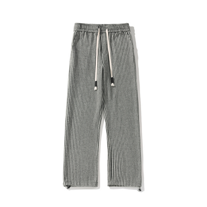 LESLEY - STRIPED LINEN PANTS