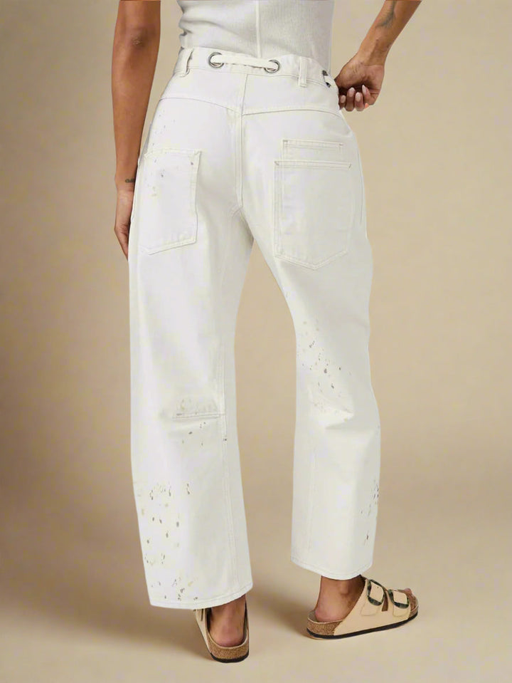 FILOMENA -LOOSE CUT PATCHWORK JEANS