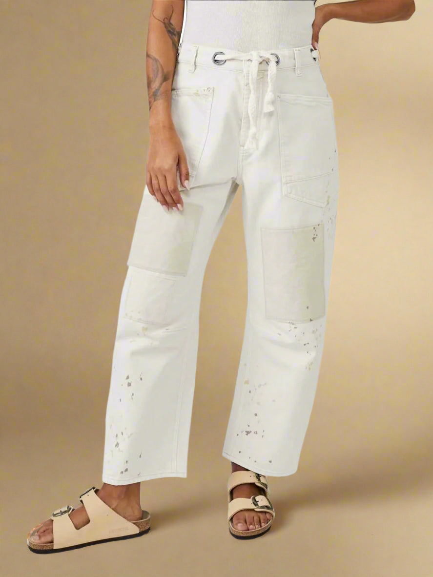 FILOMENA -LOOSE CUT PATCHWORK JEANS
