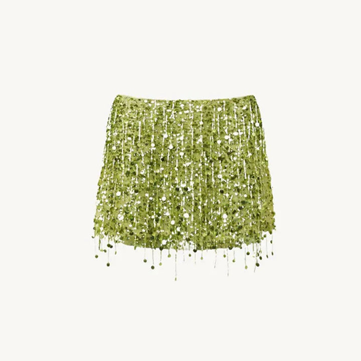 Leilani - Glamorous 2-Piece Beaded Fringe Set