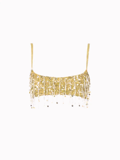 Leilani - Glamorous 2-Piece Beaded Fringe Set