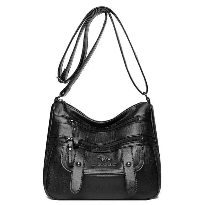 Wren - Stylish Retro Multi-Pocket PU Leather Bag