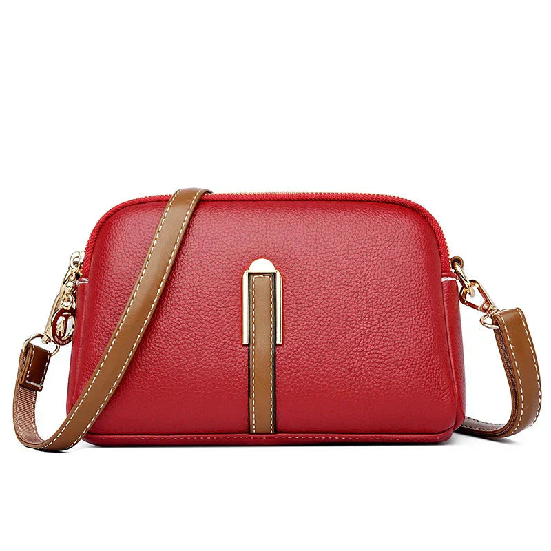 Penelope - Compact Soft Leather Shoulder Bag