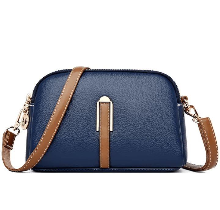 Penelope - Compact Soft Leather Shoulder Bag
