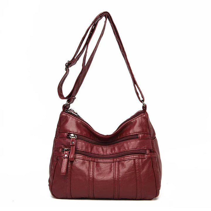 Oriana - Luxury PU Leather Multi-Layer Pockets Bag