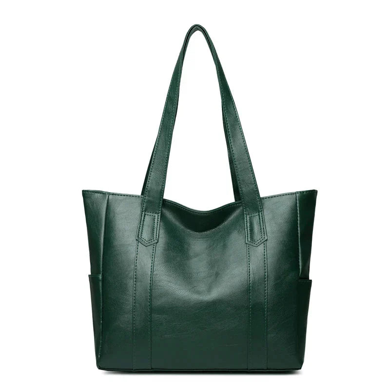 Xanthe - Classic Large Capacity Vegan Tote Bag