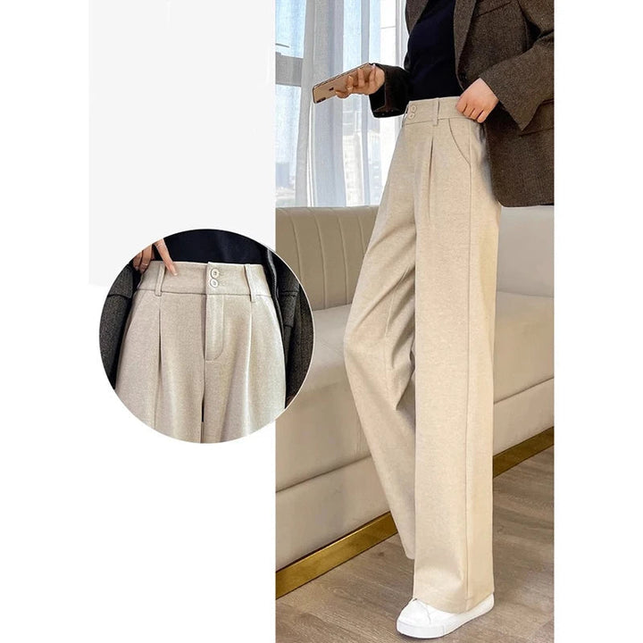 EVA - AUTUMN FLOWING TROUSERS