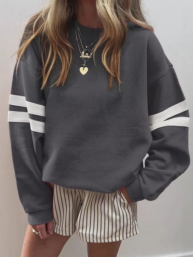 Lexi | Women's Casual Striped Sweatshirt