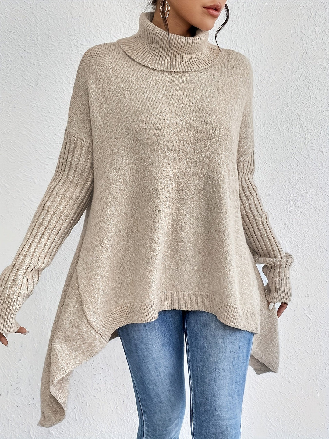 Isla | Oversized Turtleneck Sweater
