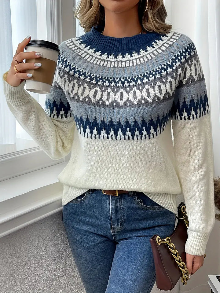 WENDY - GEOMETRIC SWEATER