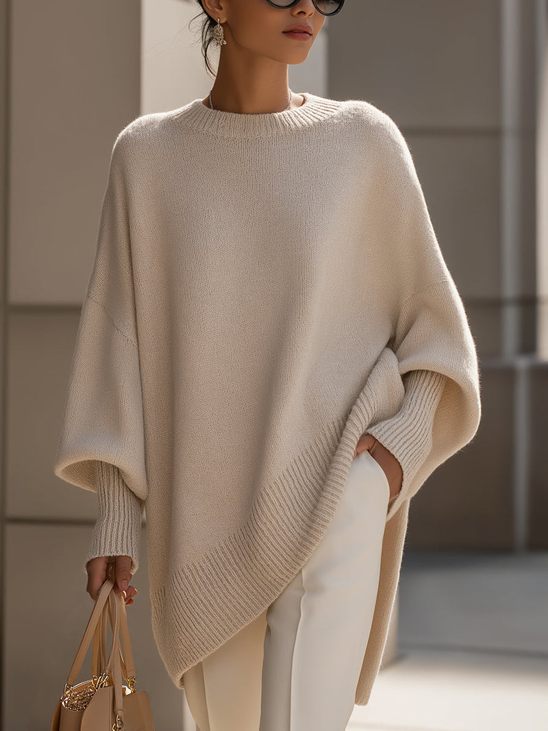 DANIELLA - FASHIONABLE OVERSIZE YARN SWEATER