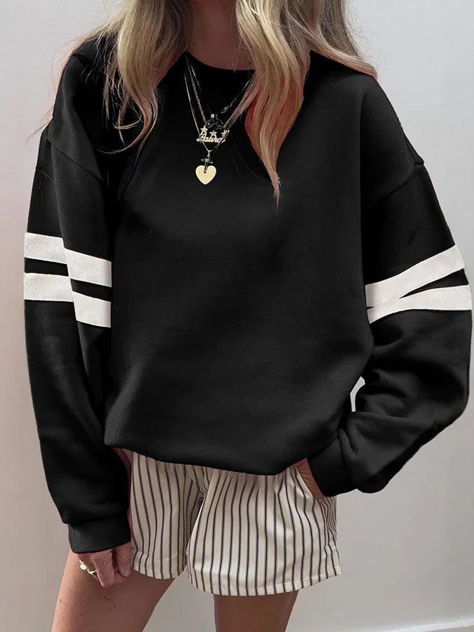 Lexi | Women's Casual Striped Sweatshirt