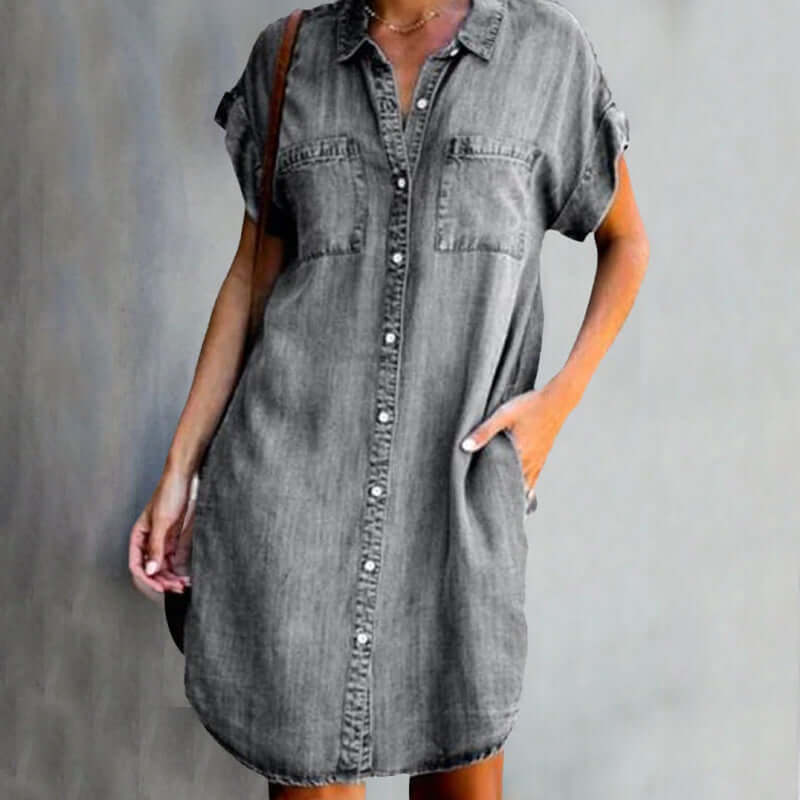 QUEENIE - CASUAL POLO DRESS