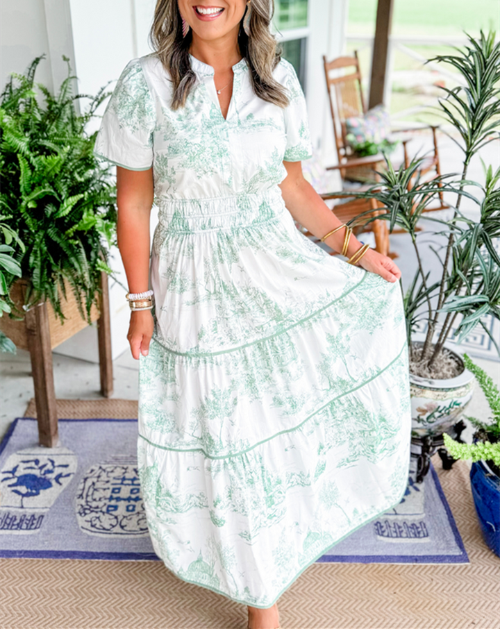MARCELA - ROMANTICALLY ELEGANT MAXI DRESS