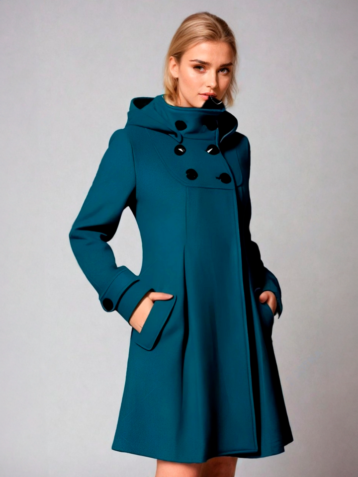 MAUREEN - WINTER COAT WITH SIDE POCKETS