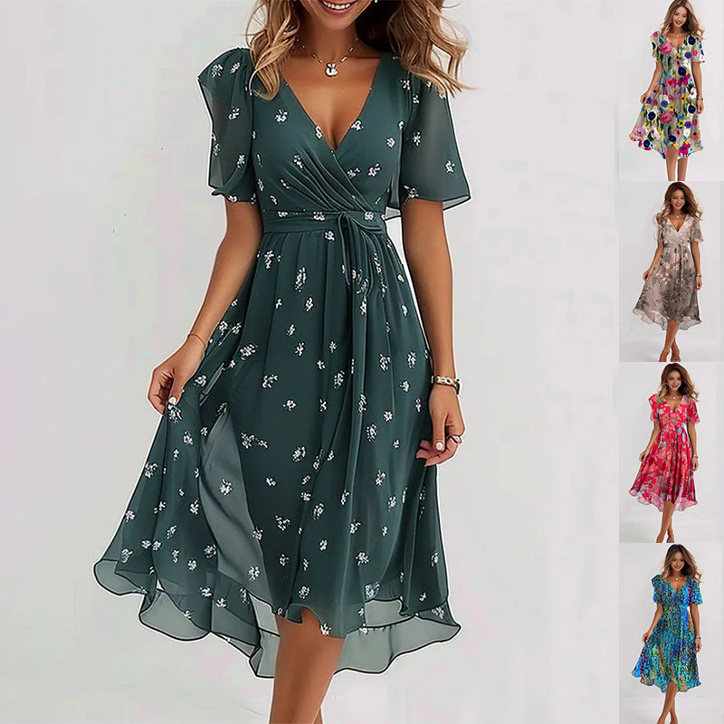 LILY™ - ELEGANT SUMMER DRESS WITH FLUID SILHOUETTE