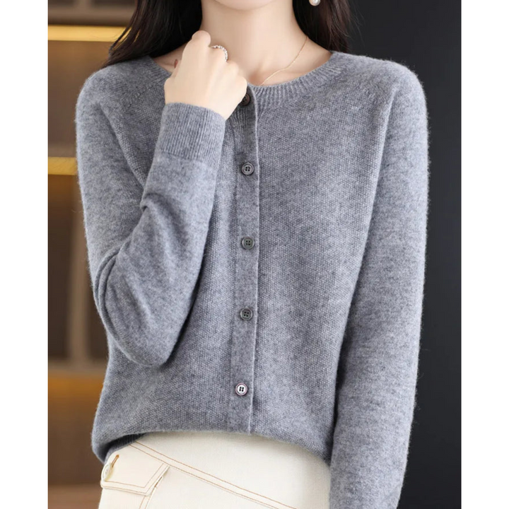 NICOLE - MERINO WOOL CASHMERE SWEATER