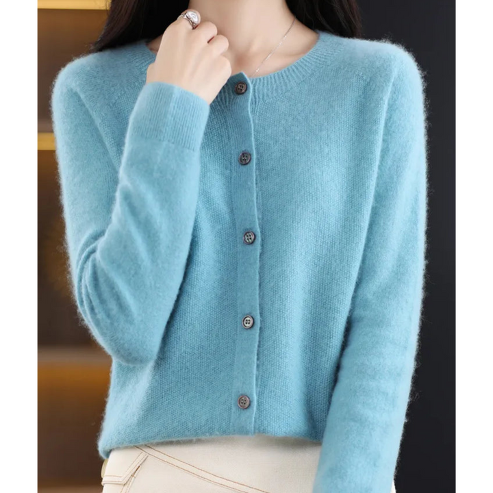 NICOLE - MERINO WOOL CASHMERE SWEATER