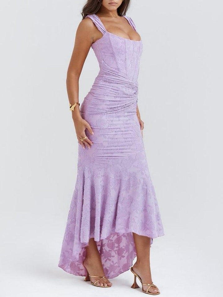ROWAN - SKY BLOOM FLOWY MAXI DRESS