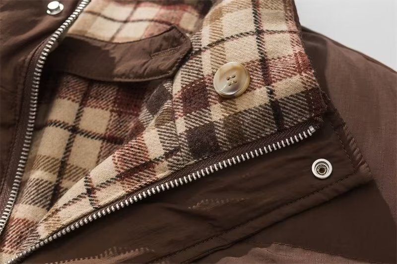 Mia | Vintage Double-Sided Puffer Jacket