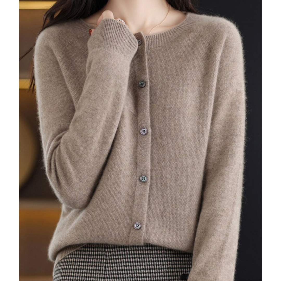 NICOLE - MERINO WOOL CASHMERE SWEATER