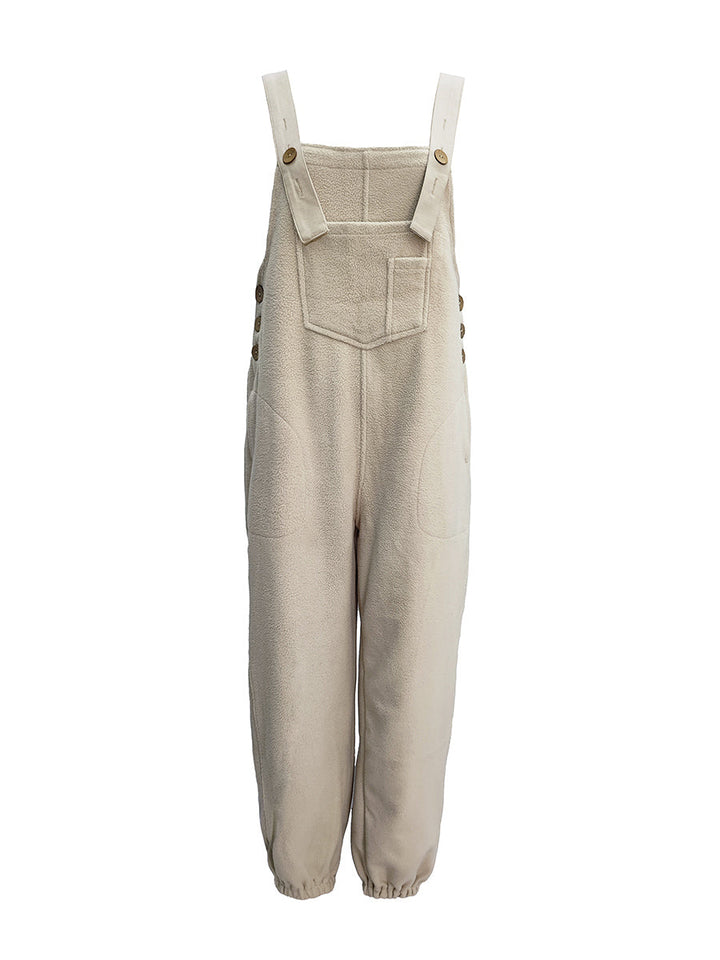 CALI - RELAXED DISTRESSED DENIM JUMPSUIT