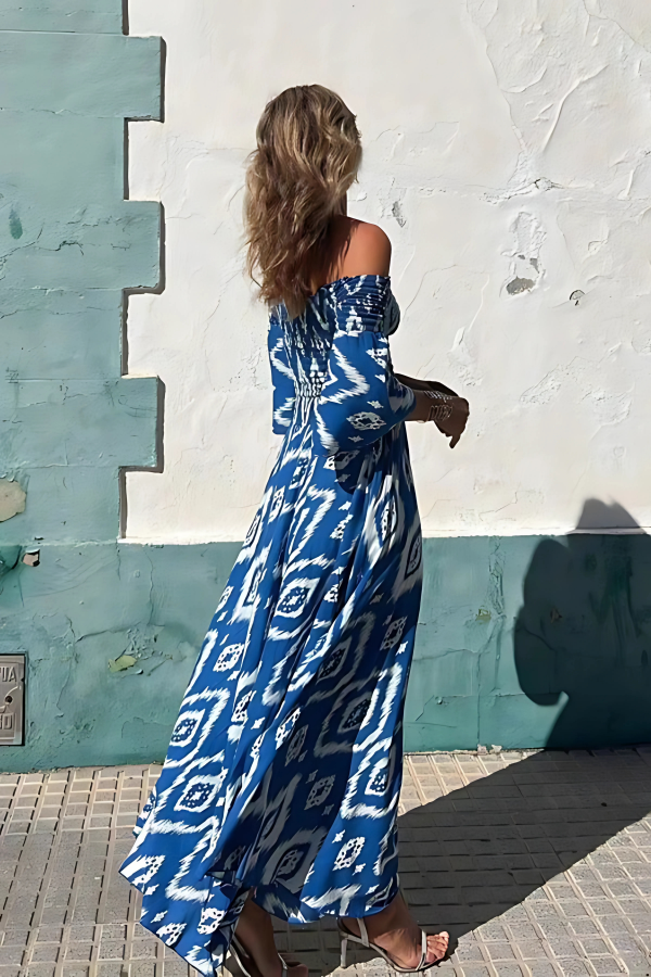 SAIGE - ELEGANT BLOOM FLORAL SPRING DRESS