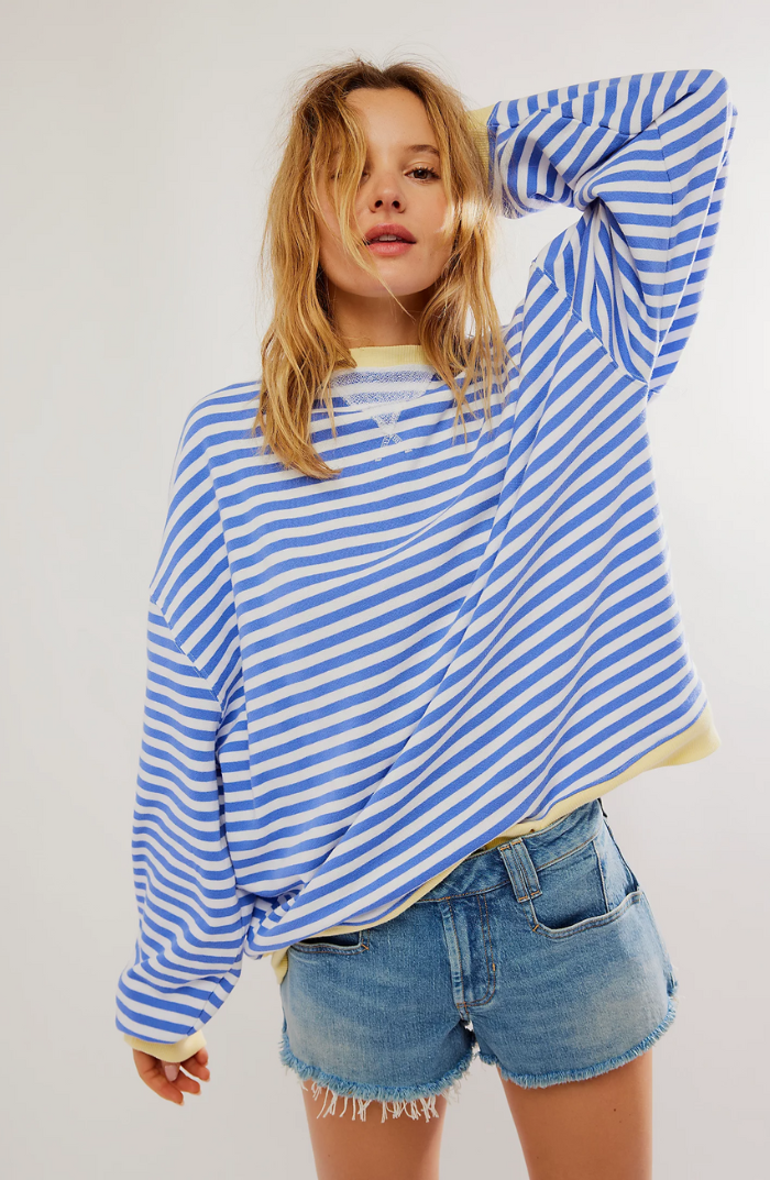 Manie - Striped Oversized sweater