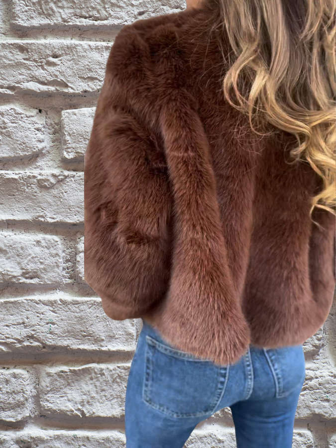 KATHLEEN - FAUX FUR WINTER JACKET