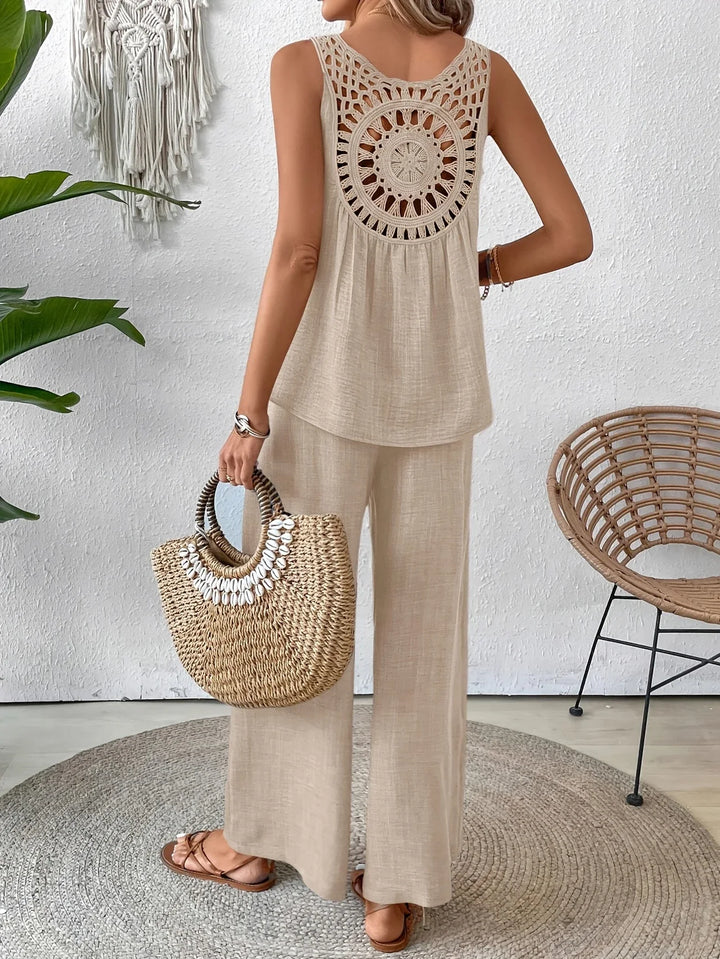QUITA - ALL-DAY CHIC TANK AND PANTS PAIR