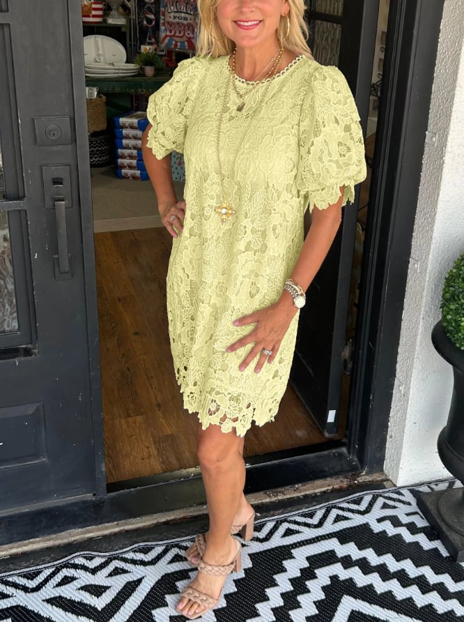 lusailstore - Women's Lace Dress
