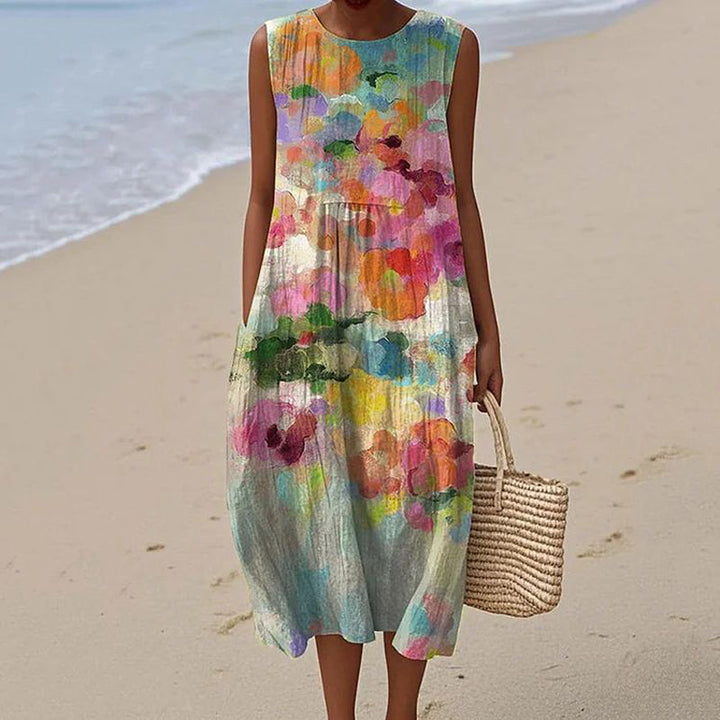 Mireya™ - VINTAGE-INSPIRED COLORFUL DRESS