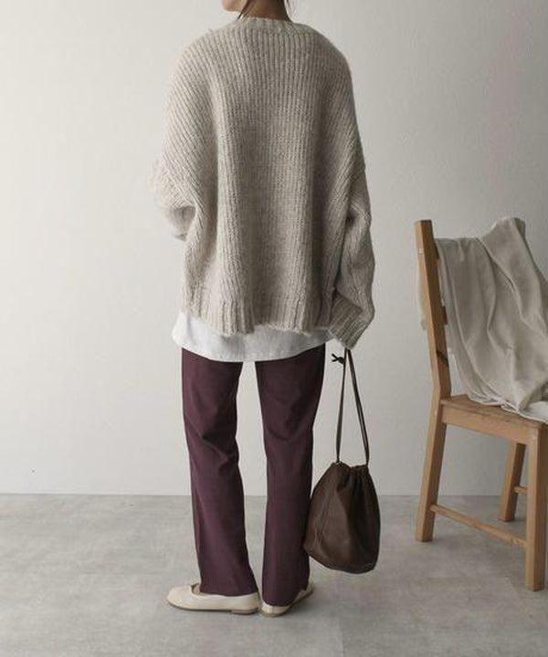 GRACE - SLOUCHY POCKET SWEATER