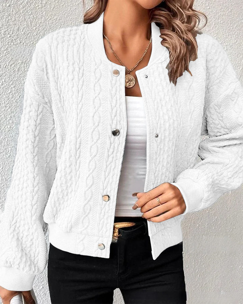 ELOISE - CHIC BUTTON DETAIL CARDI