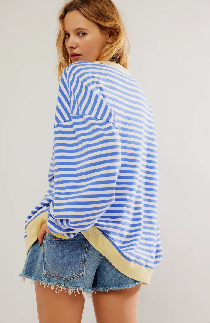 LINDA - OVERSIZED STRIPED SWEATER