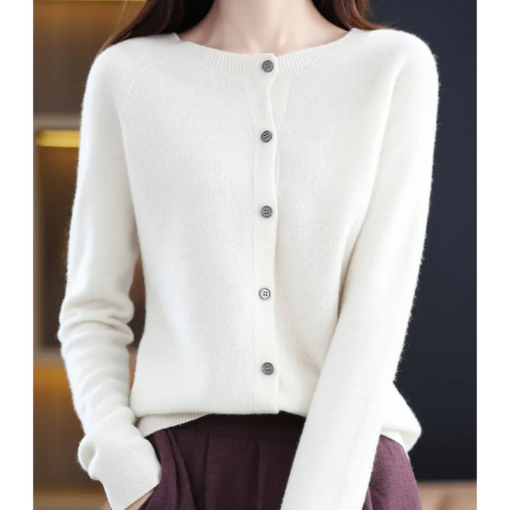 NICOLE - MERINO WOOL CASHMERE SWEATER