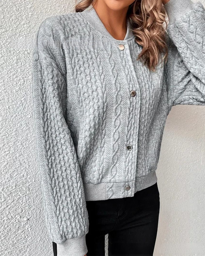 ELOISE - CHIC BUTTON DETAIL CARDI