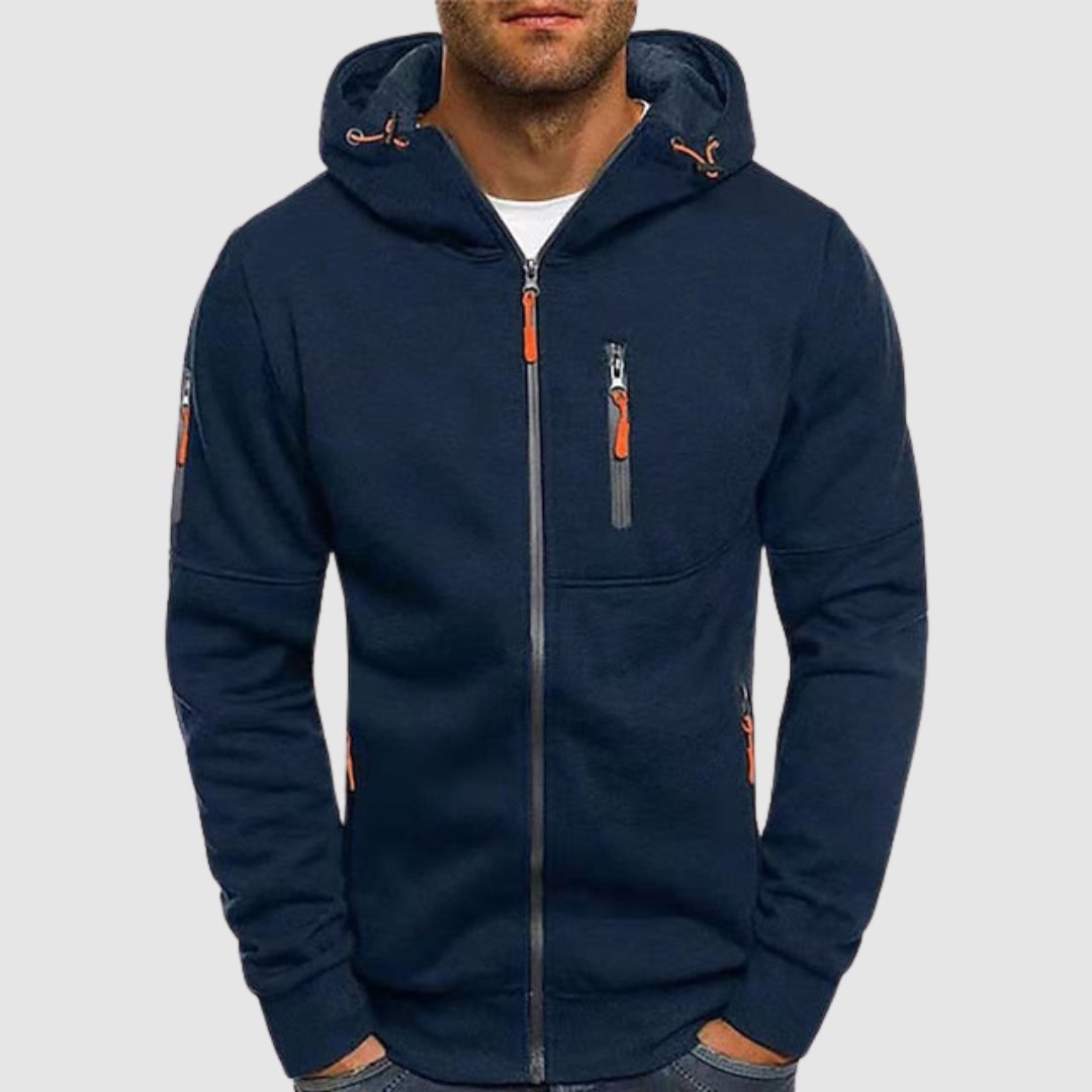 ALBERT - HOODED ZIP JACKET