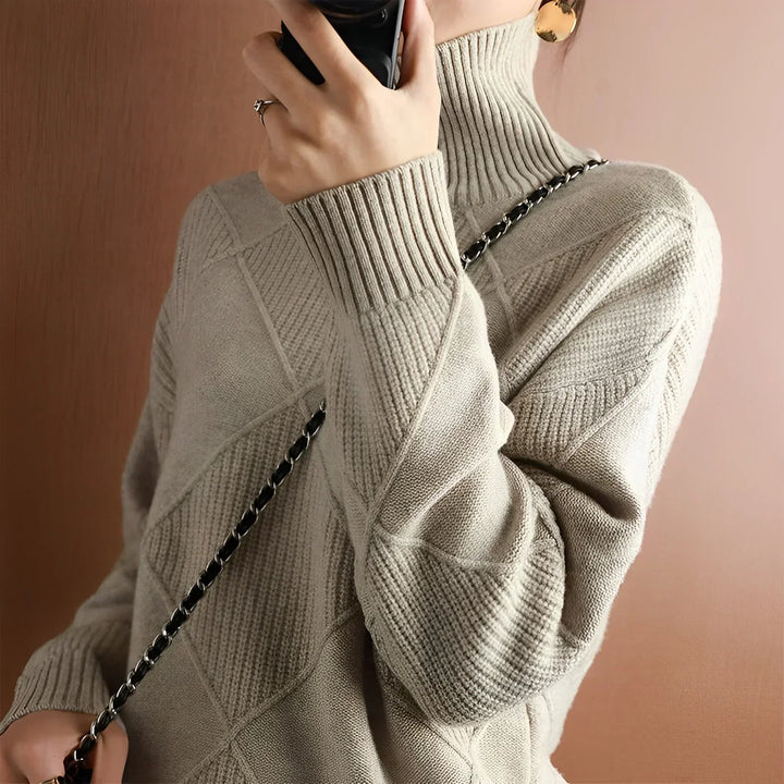 Lily - Chunky Turtleneck Sweater