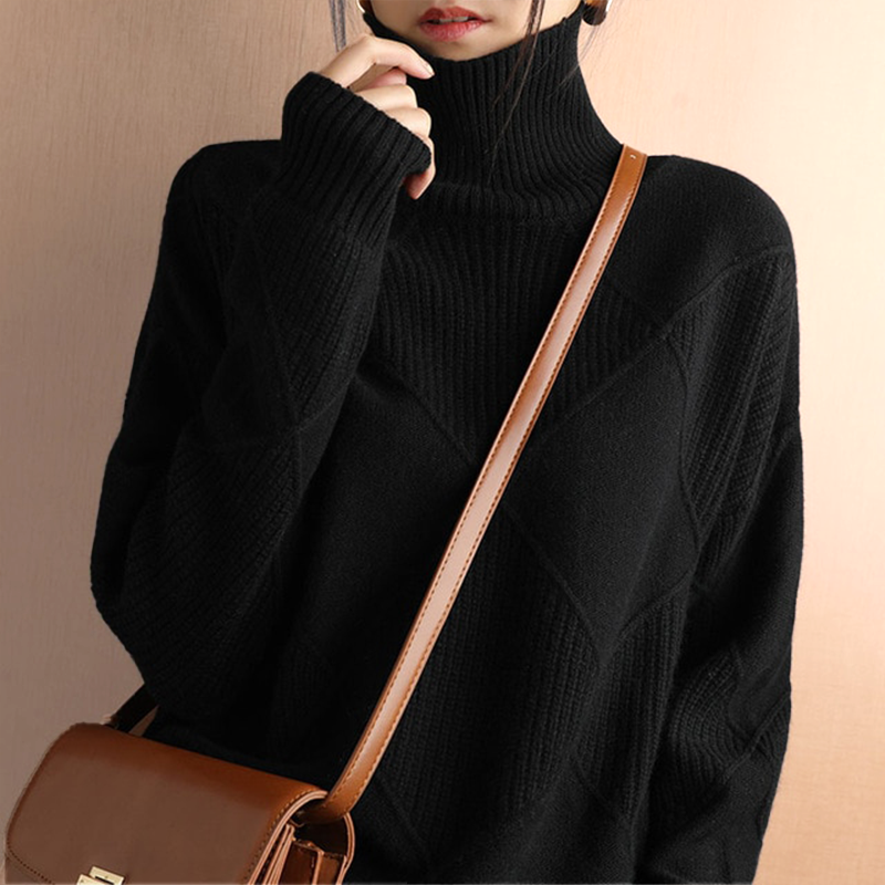 Lily - Chunky Turtleneck Sweater