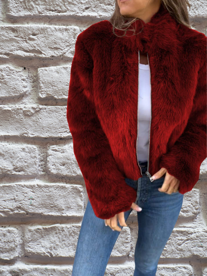 KATHLEEN - FAUX FUR WINTER JACKET