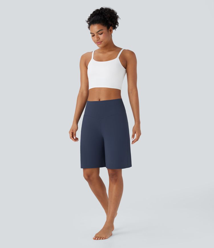 BAYLIN - ULTRA-HIGH WAIST ACTIVE SHORTS WITH POCKETS