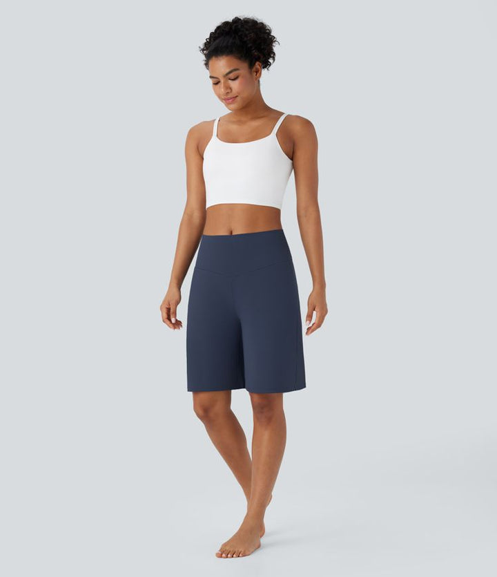 BAYLIN - ULTRA-HIGH WAIST ACTIVE SHORTS WITH POCKETS