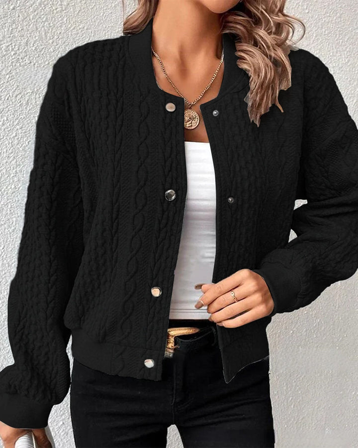 ELOISE - CHIC BUTTON DETAIL CARDI