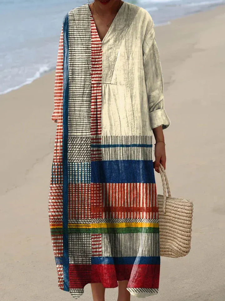 Ottilie™ - GEOMETRIC DRESS WITH ELEGANT SILHOUETTE