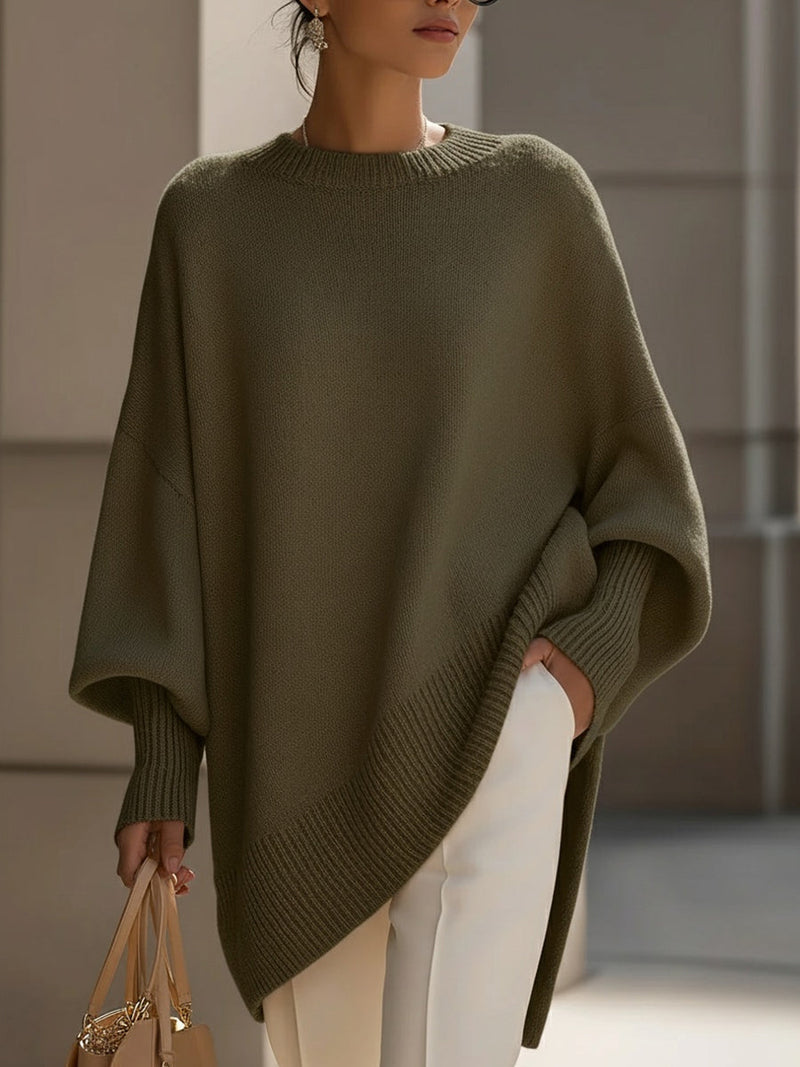 DANIELLA - FASHIONABLE OVERSIZE YARN SWEATER