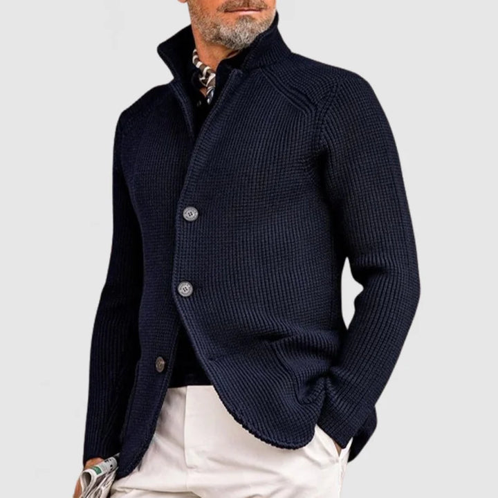 ETHAN - COLLAR CARDIGAN