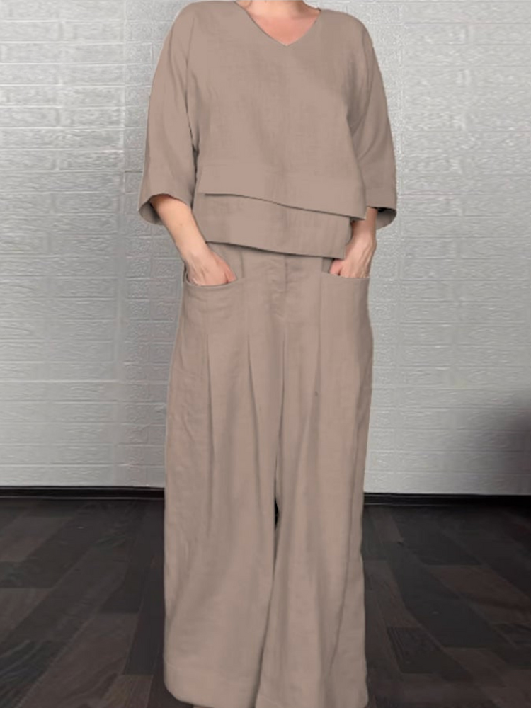 MILLY - CHIC AND ELEGANT COORDINATED OUTFIT SET